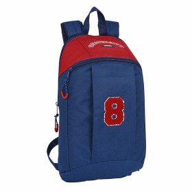 Child bag Safta University Mini Red Navy Blue (22 x 39 x 10 cm) by Safta, Children's Backpacks - Ref: S4306879, Price: 10,08 ...