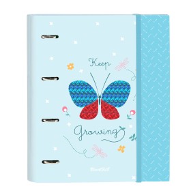 Ringbuch BlackFit8 Mariposa A4 Hellblau (27 x 32 x 3.5 cm) von BlackFit8, Aktenschränke - Ref: S4306908, Preis: 7,39 €, Rabat...