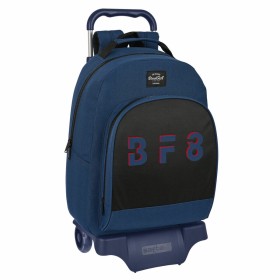 Trolley per la Scuola BlackFit8 Urban Nero Blu Marino (32 x 42 x 15 cm) di BlackFit8, Zainetti per bambini - Rif: S4306948, P...