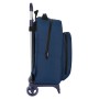 Mochila Escolar com Rodas BlackFit8 Urban Preto Azul Marinho (32 x 42 x 15 cm) de BlackFit8, Mochilas infantis - Ref: S430694...