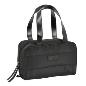 Nécessaire Escolar Moos Negro Acolchoado Preto 31 x 14 x 19 cm de Moos, Estojos - Ref: S4306991, Preço: 23,98 €, Desconto: %