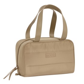 Trousse de Toilette Moos Camel Rembourré Camel 31 x 14 x 19 cm de Moos, Trousses - Réf : S4306997, Prix : 23,98 €, Remise : %