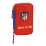 Plumier Doble Atlético Madrid Rojo Azul marino (28 piezas) | Tienda24 - Global Online Shop Tienda24.eu