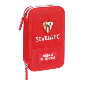 Doppel-Federtasche Sevilla Fútbol Club Rot (28 Stücke) von Sevilla Fútbol Club, Federmäppchen - Ref: S4307171, Preis: 13,83 €...