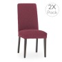 Custodia per Sedia Eysa THOR Bordeaux 50 x 55 x 50 cm 2 Unità di Eysa, Fodere coprisedia per sala da pranzo - Rif: D1607856, ...