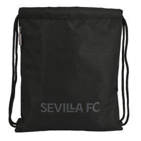 Backpack with Strings Sevilla Fútbol Club Teen 35 x 40 x 1 cm Black by Sevilla Fútbol Club, School Bags - Ref: S4307213, Pric...