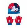 Hat & Gloves Mickey Mouse Happy smiles Blue Red by Mickey Mouse, Scarf, Hat & Glove Sets - Ref: S4307232, Price: 10,37 €, Dis...