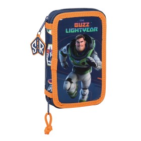 Double Pencil Case Buzz Lightyear Navy Blue (28 Pieces) by Buzz Lightyear, Pencil cases - Ref: S4307247, Price: 10,21 €, Disc...