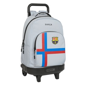 Schulrucksack mit Rädern F.C. Barcelona Grau (33 x 45 x 22 cm) von F.C. Barcelona, Kinderrucksäcke - Ref: S4307265, Preis: 49...