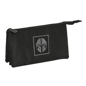 Malas para tudo triplas The Mandalorian Preto (22 x 12 x 3 cm) de The Mandalorian, Estojos - Ref: S4307267, Preço: 10,53 €, D...