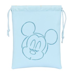 Portamerenda Mickey Mouse Clubhouse 20 x 25 cm Sacco Azzurro Chiaro di Mickey Mouse Clubhouse, Conservazione di alimenti - Ri...