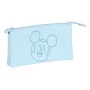 Trousse Fourre-Tout Triple Mickey Mouse Clubhouse Baby Bleu clair (22 x 12 x 3 cm) de Mickey Mouse Clubhouse, Trousses - Réf ...