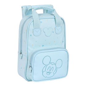 Cartable Mickey Mouse Clubhouse Bleu clair (20 x 28 x 8 cm) de Mickey Mouse Clubhouse, Sacs à dos enfant - Réf : S4307274, Pr...