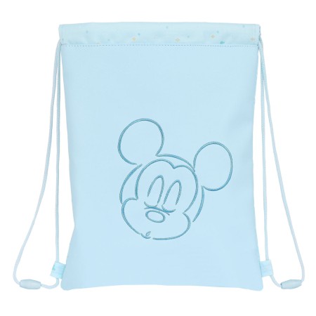 Bolsa Mochila con Cuerdas Mickey Mouse Clubhouse Azul claro (26 x 34 x 1 cm) de Mickey Mouse Clubhouse, Bolsas escolares - Re...