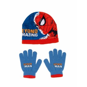 Gorro y Guantes Spider-Man Great power Azul Rojo de Spider-Man, Set de bufanda, gorro y guantes - Ref: S4307283, Precio: 10,3...