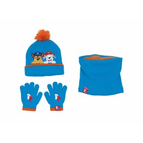 Gorro, Guantes y Braga de Cuello The Paw Patrol Friendship Azul de The Paw Patrol, Set de bufanda, gorro y guantes - Ref: S43...