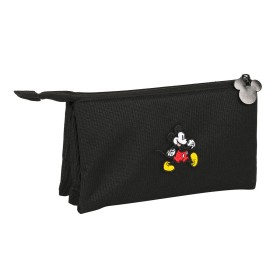 Dreifaches Mehrzweck-Etui Capitán América Schwarz (22 x 12 x 3 cm) | Tienda24 - Global Online Shop Tienda24.eu