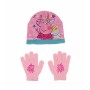 Mütze und Handschuhe Peppa Pig Cosy corner Rosa von Peppa Pig, Mütze, Schal & Handschuh-Sets - Ref: S4307359, Preis: 10,37 €,...