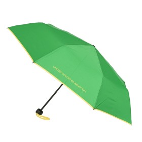 Foldable Umbrella Benetton Green (Ø 94 cm) by Benetton, Folding Umbrellas - Ref: S4307368, Price: 15,80 €, Discount: %