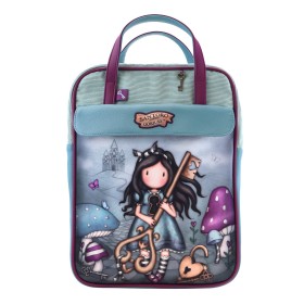 Rucksack Gorjuss Curiosity Grey Green (27 x 10 x 37 cm) by Gorjuss, Children's Backpacks - Ref: S4307407, Price: 26,02 €, Dis...