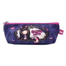 Trousse d'écolier Gorjuss Cheshire cat Rose Violet (22.3 x 8.8 x 5.7 cm) de Gorjuss, Trousses - Réf : S4307442, Prix : 7,47 €...