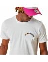 Kurzärmliges Sport T-Shirt New Era Dumplings Food Weiß | Tienda24 Tienda24.eu