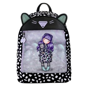 Lässiger Rucksack Gorjuss Smitten kitten Schwarz Weiß (25,5 x 31 x 10 cm) von Gorjuss, Daypacks - Ref: S4307480, Preis: 29,69...