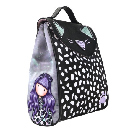 Sac à dos Casual Gorjuss Smitten kitten Noir Blanc (23 x 11 x 27 cm) de Gorjuss, Sacs à dos loisir - Réf : S4307481, Prix : 2...