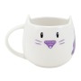 Tazza con Piatto Gorjuss Smitten kitten Bianco Nero Ceramica Sottobicchieri Tazza | Tienda24 - Global Online Shop Tienda24.eu