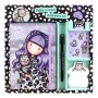 Ensemble de Papeterie Gorjuss Smitten kitten Violet Noir Blanc de Gorjuss, Kits de fournitures scolaires - Réf : S4307483, Pr...