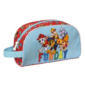 Kulturbeutel für die Schule The Paw Patrol Funday Blau Rot 26 x 16 x 9 cm von The Paw Patrol, Federmäppchen - Ref: S4307574, ...