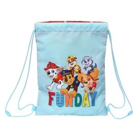 Zainetto con Cordini The Paw Patrol Funday Rosso Azzurro Chiaro (26 x 34 x 1 cm) di The Paw Patrol, Cartelle - Rif: S4307576,...