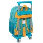 Mochila Escolar con Ruedas CoComelon Back to class Azul claro (26 x 34 x 11 cm) de CoComelon, Mochilas infantiles - Ref: S430...