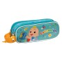 Portatodo Doble CoComelon Back to class Azul claro (21 x 8 x 6 cm) de CoComelon, Estuches - Ref: S4307585, Precio: 7,91 €, De...