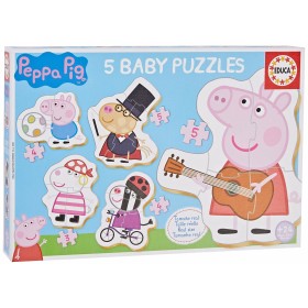 Set di 5 Puzzle Peppa Pig Baby di Peppa Pig, Puzzle classici - Rif: S4307588, Prezzo: 11,14 €, Sconto: %