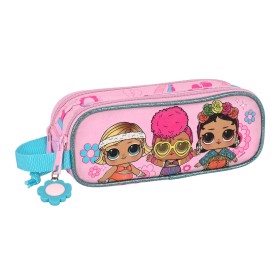 Zweifaches Mehrzweck-Etui LOL Surprise! Glow girl Rosa (21 x 8 x 6 cm) von LOL Surprise!, Federmäppchen - Ref: S4307639, Prei...