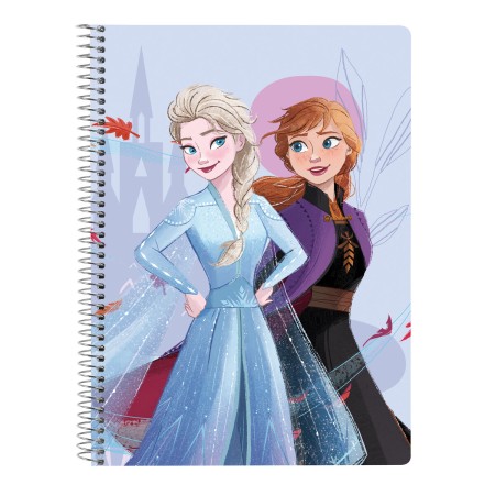 Notebook Frozen Believe Lilac (80 Sheets) by Frozen, Exercise notebooks - Ref: S4307649, Price: 2,11 €, Discount: %