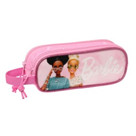 Portatodo Doble Barbie Girl Rosa 21 x 8 x 6 cm de Barbie, Estuches - Ref: S4307681, Precio: 6,66 €, Descuento: %