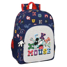 Mochila Escolar Mickey Mouse Clubhouse Only one Azul marino (33 x 42 x 14 cm) de Mickey Mouse Clubhouse, Mochilas infantiles ...