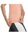 T-shirt à manches courtes femme Workout Ready Reebok Supremium Rose | Tienda24 Tienda24.eu