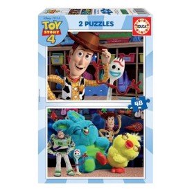 Set di 2 Puzzle Toy Story Ready to play   48 Pezzi 28 x 20 cm di Toy Story, Puzzle classici - Rif: S4307755, Prezzo: 10,13 €,...