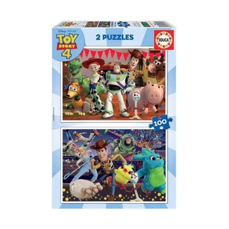 2-Puzzle Set Toy Story Ready to play   100 Pieces 40 x 28 cm by Toy Story, Jigsaws - Ref: S4307756, Price: 11,14 €, Discount: %