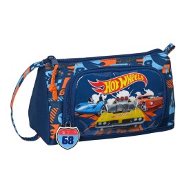 Trousse Scolaire avec Accessoires Hot Wheels Speed club Orange 20 x 11 x 8.5 cm (32 Pièces) de Hot Wheels, Trousses - Réf : S...