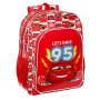 Schulrucksack Cars Let's race Rot Weiß (33 x 42 x 14 cm) von Cars, Kinderrucksäcke - Ref: S4307786, Preis: 18,14 €, Rabatt: %