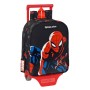 School Rucksack with Wheels Spider-Man Hero Black 22 x 27 x 10 cm by Spider-Man, Children's Backpacks - Ref: S4307810, Price:...