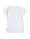 Camisola de Manga Curta Criança Levi's Sportswea Branco | Tienda24 Tienda24.eu