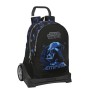 School Rucksack with Wheels Star Wars Digital escape Black (32 x 44 x 16 cm) by Star Wars, Children's Backpacks - Ref: S43078...