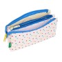 Portatodo Triple Benetton Topitos Blanco (22 x 12 x 3 cm) | Tienda24 - Global Online Shop Tienda24.eu