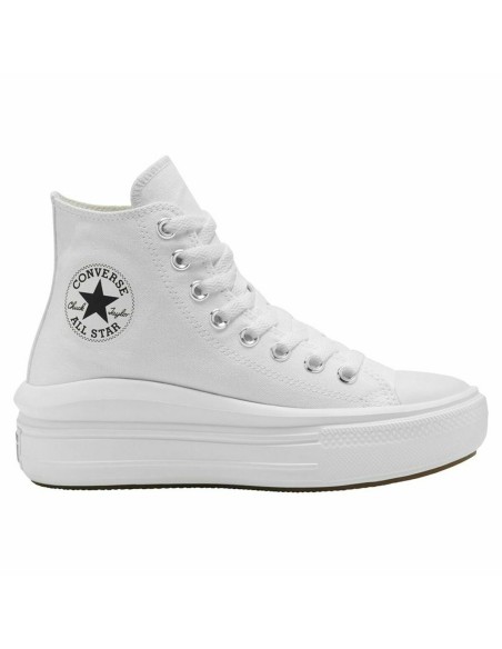 Ténis Casual de Mulher Converse All Star Move Branco | Tienda24 Tienda24.eu