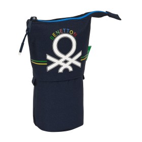 Estuche Cubilete Benetton Sixties Azul marino (8 x 19 x 6 cm) de Benetton, Estuches - Ref: S4308085, Precio: 6,97 €, Descuent...